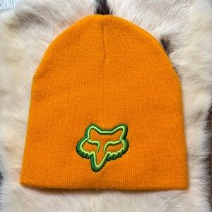 Mens Fox Racing Knit Beanie Hat